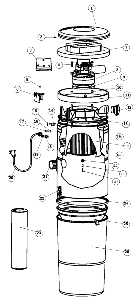 vacuflo fc650